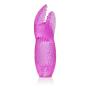 CalExotics Pocket Exotics Bunny Bullet - Vibrator with Rabbit Tickler - Sex Toys for Couples - Adult Vibe Egg Massager - Pink