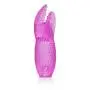 CalExotics Pocket Exotics Bunny Bullet - Vibrator with Rabbit Tickler - Sex Toys for Couples - Adult Vibe Egg Massager - Pink