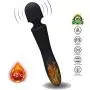 Portable 10 Speed Rechargeable Vibrator Waterproof Portable Yoga Travel Camping Efficient Night Wireless Table Home Outdoor Fitness Workouts (Black) Portable 10 Speed Rechargeable Vibrator Waterproof Portable Yoga Travel Camping Efficient Night Wireless Table Home Outdoor Fitness Workouts (Black)