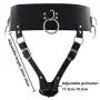 Strap-on Forced PU Leather Waist Belt Harness Holder (wand or vibrator not included) Strap-on Forced PU Leather Waist Belt Harness Holder (wand or vibrator not included)