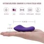 Wearable Vibrator with Wireless Remote Control for Clitoris Stimulation, Adorime Strong Vibration Portable G-Spot Stimulating Vagina Massager with Waterproof & Soft Silicone, Adult Toys for Couple Fun