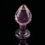 Winzfred 3PCS Crystal Glass Anâl Plug Six Toys G SPOtt-ERT-er Crystal Glass Anâl Plug Stīmulator for Couple