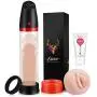 Penis Vacuum Pump,Utimi Male Rechargeable Automatic Enhancement Training Device with 4 Suction Intensities for Stronger Bigger Erections Penis Vacuum Pump,Utimi Male Rechargeable Automatic Enhancement Training Device with 4 Suction Intensities for Stronger Bigger Erections