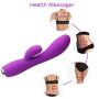 G-Spot Rabbit Vibrator Adult Sex Toys Waterproof Rechargeable Silicone Dildo Powerful Vibrating for Clitoris Vagina Penis Stimulator Wand Massager Cordless Sex Things for Women Men and Couples (2)