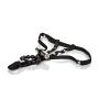 Rechargeable Lovers Cheeky Panty™ with Pleasure Beads - Vibrating Pleasure Panties for Women - Beaded Cock Ring Toy for Couples - Black