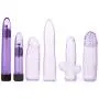 California Exotics Lavender 6 Pak Vibrator and Sleeves California Exotics Lavender 6 Pak Vibrator and Sleeves