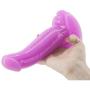 MLSice Real Animal Dinosaur Dildo S Shape Curved Beads Fake Penis Big Dick with Suction Cup Sex Toys for Women Anal Massage Plug Adult Sex Products 6.9 Inch - Purple