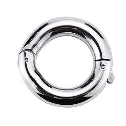 LLFX 100% Watertight Stainless Steel Còck Ring not Easy to Rust Male Pénis Ring Backpack (Size : L)