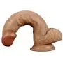 WYY Surreal Dildo, Double Density Liquid Silicone Ádult Toy G-Spot Senior Penis Dong and Suctión Cup, Female Másturbatiōn Séx Toy Shirt