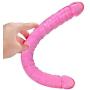 5.1 Inches Flexible Double-Ended Headed Huge Flexible Dual Density Rod for Toys Portable Personal Massage Wand for Women - Two Peoples Love QPBP