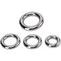3 Size Stainless Cock Ring Steel Physical Delay Ejaculation Time Penis Ring Casing Bound Scrotum Cock Ring Sex Toy for Men,39mm