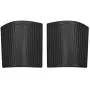 ICarszone ICARS Black Cowl Body Armor Cowling for 2007-2018 Jeep Wrangler JK JKU Unlimited Rubicon Sahara Accessories Pair