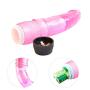 Jelly Vibrating Dildo 11 Major Modes G-Spot Vibrators Female Masturbation Orgasm for Women Sexbaby (Pink)