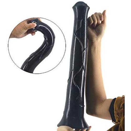 FAAK Realistic Horse Dildo 17inch Huge Thick Animal Black Dildo Anal Plug for Man Sex Toys for Women (Black)