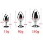 BUBUCAST 3pcs Metal Amal for Beginner Plug Mssager Toy Fo Women Men Couple