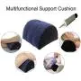 Aokin Inflatable Semicircle Body Pillow with Portable Pump Bedding Lumbar Pillow Travel Pillow Yoga Pillow Positions Support Pillow Multi Functional Cushion Furniture for Women and Men