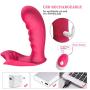 Wearable G Spot Butterfly Vibrator, Wireless Remote Control Clitoris Vibrating Dildo with 10 Vibration Pattern, Rechargeable Waterproof Female Masturbation Adult Sex Toys for Couple & Women