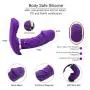 Wireless Remote Control Wearable 7 Speeds Vibrantors Oral Tongue Bullet G-Spotter Vibrartor Butterfly Clitorias Simulator Adult Six Toys for Woman Tshirt