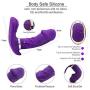 Perfect Size Party Gifts Tongue Licking Clitorial Toys Waterproof Multi Speed High Frequency Wand 2 in 1 Lifelike Toys for Women Heating Function T-Shirt