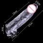 Penis Case Couple Membrum Cover Dick Overstriking Erection Ipsism Sexual Intrest Stick Wand Fun Rod Sleeve Set Black