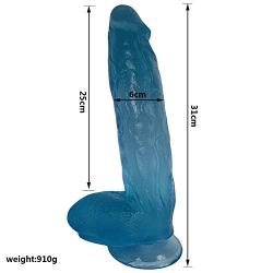 Štráp-oň  Dǒngs 13 Inch Huge Size Massage Wand Manual Waterproof Women Body Massage Toy Štráp-oň Dǐldǒღ