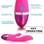 Medical Silicone G Spot Rabbit Vibrator -Pelepas Rechargeable Waterproof Dildo Vibrator Dual Motor 12 Vibration Modes Clitoris Vagina Stimulator Massager for Women or Couples (Pink) Medical Silicone G Spot Rabbit Vibrator -Pelepas Rechargeable Waterproof Dildo Vibrator Dual Motor 12 Vibration Modes Clitoris Vagina Stimulator Massager for Women or Couples (Pink)