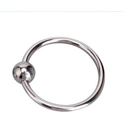 Cock Rings Stainless Steel Penis Rings Erection Enhancing Rings Sex Toys 27mm(Silver)
