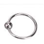 Cock Rings Stainless Steel Penis Rings Erection Enhancing Rings Sex Toys 27mm(Silver)