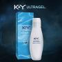 K-Y UltraGel Premium Water Based Lube- Personal Lubricant Safe to Use with Latex Condoms, Devices, Sex Toys and Vibrators, 4.5 oz (3 Pack)