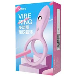 Wytinug Mini Vib Dual Pe‘n’NIS Ring Male Massage Relax Toy Couples Bed Fun Game