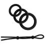 FeiGu 3 Silicone Cockring Set + 1 Adjustable Penis Tie Ball Ring for Men Erection Enhancing Male Adult Sex Toy FeiGu 3 Silicone Cockring Set + 1 Adjustable Penis Tie Ball Ring for Men Erection Enhancing Male Adult Sex Toy