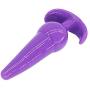 4pcs/Set Soft Medical Silicone Trainer Kit Anale Plugs Beginner Set for Women and Men (Purple)