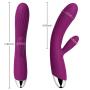 SVAKOM Angel Vibartors New Adult Sex Toys G-Spot Heating Function Vibes and Clitoris Wand Massager for Woman Masturbator for Couple Sexual Wellness (Violet)