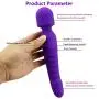 Electric Wireless Handheld Wand Massager with Powerful Vibrate,for Loosen Up Muscle Tension Improve Blood Circulation,Whisper Quiet