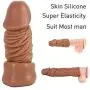 Male Pleasure Sleeve Girth Enhancer Ring Extension Women Stimulation Male Pleasure Sleeve Girth Enhancer Ring Extension Women Stimulation