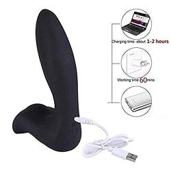 Electric卩rostαte Massager Men Rechargeable Stimulator Massaging Toys for Body Deep Tissue Massage, Waterproof