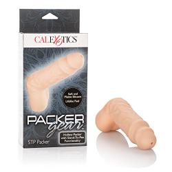 CalExotics Packer Gear STP Packer – Realistic Prosthetic Stand To Pee Strap On Sex - Trans Transitioning FTM Adult Female To Male - Ivory