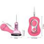 Powerful 7 mdoes Nipp-ple Suck-er Kit Vibrra-tors BRE-AST Massa-ger with Remote Control