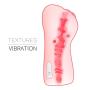 Vibrating Male Masturbator, Vagina Pussy Masturbation Stroker with 9 Vibration Modes and Female Moans