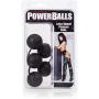 CalExotics Power Balls - Ben Wa Kegel Weights - Pelvic Floor Exerciser - Anal Beads - Adult Sex Toys - Black