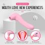 Quiet Waterproof Dual Motor Wireless Soft 12 Speeds Mode USB Cable Rechargeable Cordless Sucking Vǐbrǎtǒr Multispeed & The Best Tool Handheld Massage (Color Pink)