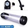 Pên-nīs Mens Manual Handheld Pump with Pressure Gauge and Quick Release Valve