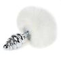 Female Male M-āsturbátiǒn Metal B-UTT Plug A-nál Plug Bead Rabbit Tail Toy for Women Men Gay Stainless Steel