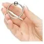 Extreme Best Wow Sex ~ Delux Cock Steel Penis Rring with 3/8&quot Ball (1.18&quot 3cm ID)