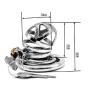 Tingxuan JDesto- Male Chástí-ty De-Vices with Sound Tube Sexxcv-Toyss Men DEPUR (Size : 45mm)