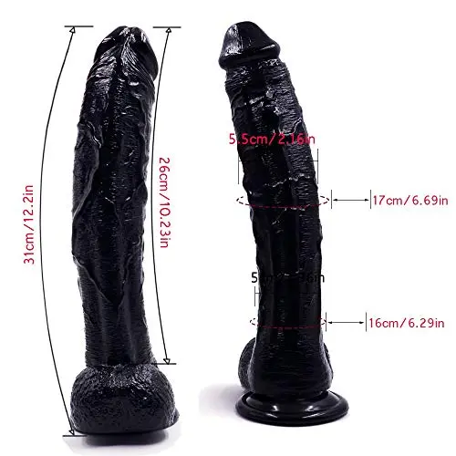12" Lifelike Massagers Huge Size Massager with Strong Suction Cup 12" Lifelike Massagers Huge Size Massager with Strong Suction Cup