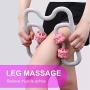 Muscle Roller Massager, Awanber Body Massage Roller Tool for Relief Muscle Soreness, Cramping and Tightness, Cellulite Remover and Faster Recovery Used in Home Office-Pink