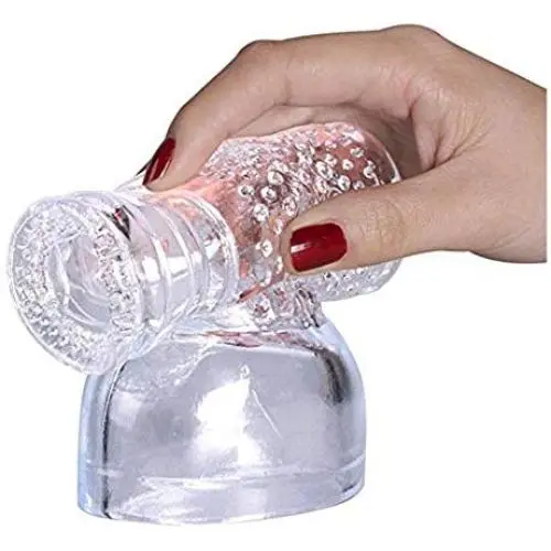 Massager Attachments Massage Attachment Accessories Accessory Silicone, Clear Massager Attachments Massage Attachment Accessories Accessory Silicone, Clear