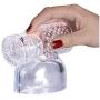 Massager Attachment Massage Accessories Attachments Silicone Accessory (Clear)
