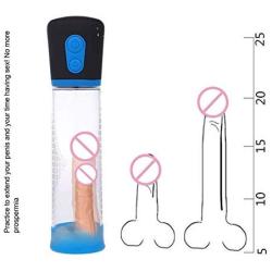 JXX1HG Lovely and Fascinating 11inch Tshirt Realistic Vacuum Massager Enhancer Pump Penísgrowth Pump Penísextender Length Device Male Effective Enlarge Extender Lightweight